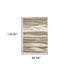 10' X 13' Blue and Gray Abstract Power Loom Area Rug